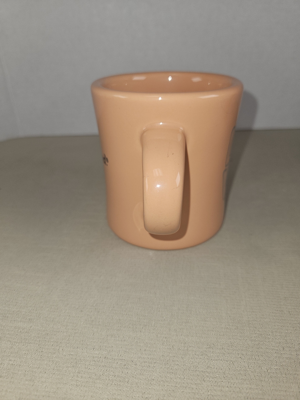 Life is Good Peach Ceramic Mug - Picture 2 of 6